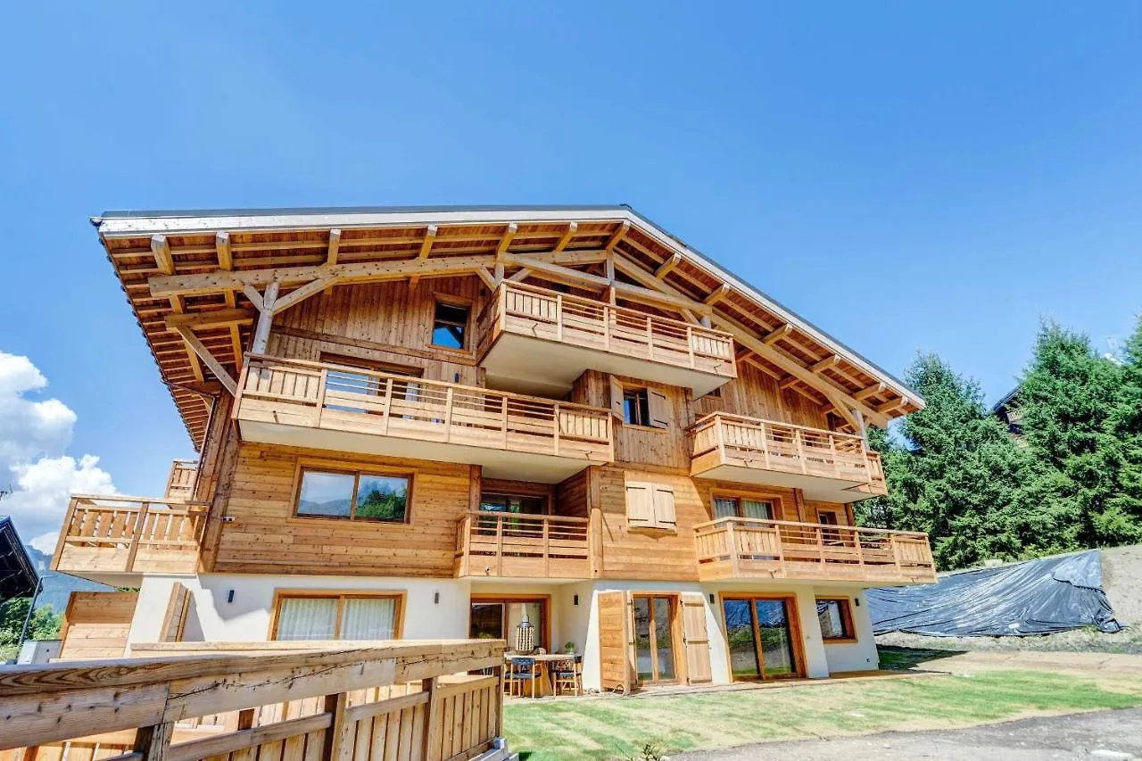 4-Room Apartment With Garden, Gym And Shared Spa Megeve