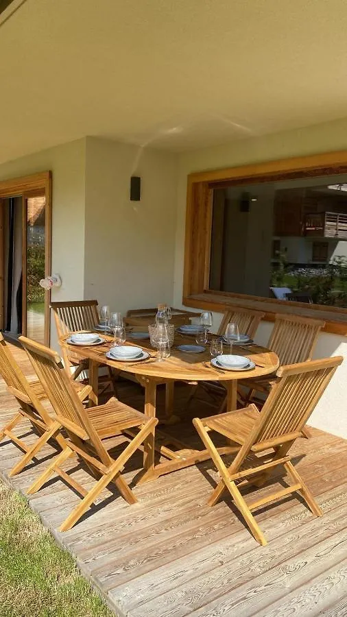 4-Room Apartment With Garden, Gym And Shared Spa Megeve